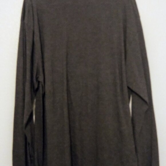 MTV Tie Dye Logo Long Sleeve Graphic Tee Dark Gray Shirt Size XL - Picture 2 of 4